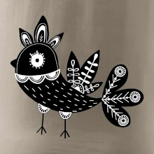 Vtáčik čiernobiely folklór Vtáčik čiernobiely folklór