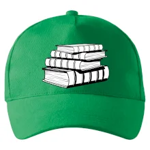 Knihy čiernobiele na sebe