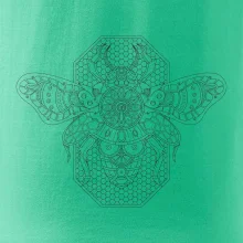 Steampunk včela čiernobiela Steampunk včela čiernobiela