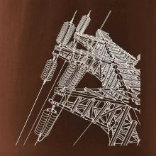 Nákres stožiara vysokého napätia