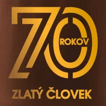 70 rokov zlatý človek