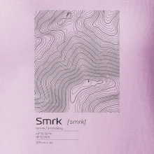 Smrk - vrstevnice v obdĺžniku