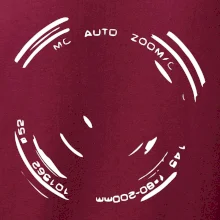 Foto objektív obrys