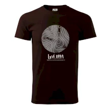 Lysá hora - vrstevnice v kruhu