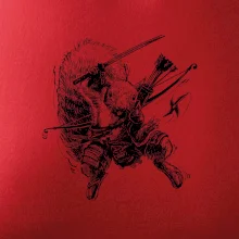 Skica ninja veverička