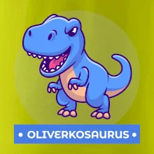 Dinosaurie mená - modrý dinosaurus