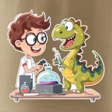 Chemik a dinosaurus - chlapec