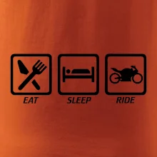 Eat sleep ride - cesta