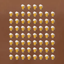 Narodeniny - 60x pivo