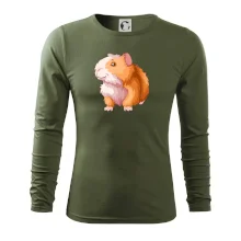 Morča - kreslené, bielo oranžové