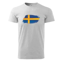 Švédska vlajka kreslená Švédska vlajka kreslená