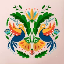 Folklór - dve holubica