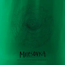 Milešovka - vrstevnice v kruhu