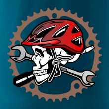 Lebka biker opravár