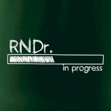 In progress titul RNDr. doktor / doktorka prírodných vied