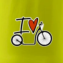 I love kolobežka veľké a malé koleso I love kolobežka veľké a malé koleso