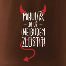 Mikuláš, ja už nebudem zlostiť!