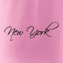 New York nápis písacím New York nápis písacím