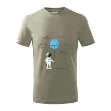 Astronaut s balónikom