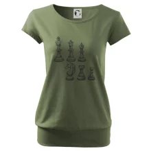 Šachové figúrky kreslené