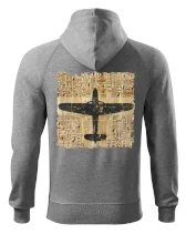 Egyptské hieroglyfy lietadlo