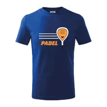 Padel - oranžová raketa