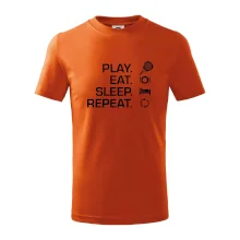 Play eat sleep repeat padel