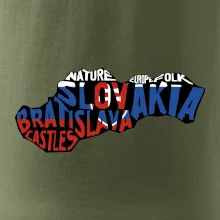 Mapy - názvy miest - Slovensko