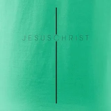 JesusChrist nápis v kríži JesusChrist nápis v kríži