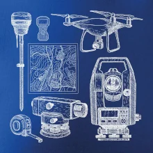 Geodet teodolit dron Geodet teodolit dron