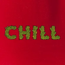 Konopi nápis chill
