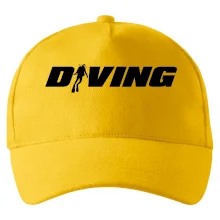 Diving nápis potápač