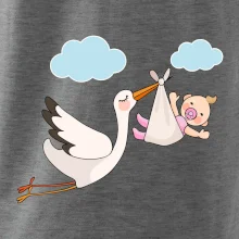 Bocian čakáme bábätko - dievča