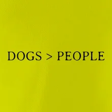 Dogs > People