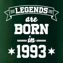 Legends are born in 1993