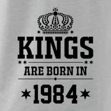 Kings are born in 1984