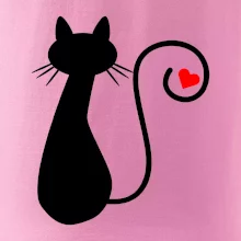 Zamilovaná mačka chvostík