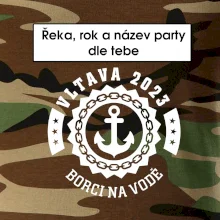 K vode - kotva (vlastný nápis) K vode - kotva (vlastný nápis)