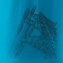 Nákres stožiara vysokého napätia Nákres stožiara vysokého napätia