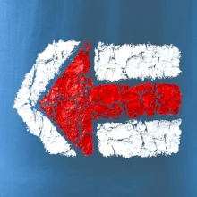 Párová turistická značka  červená Párová turistická značka  červená