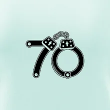 Narodeninové tričko pre policajta - putá 70