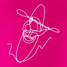 Kajak zhora jedným ťahom