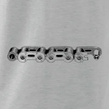 Cyklistická reťaz nákres