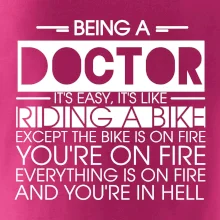Being a doctor - bike