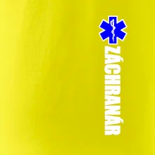 Nápis Záchranár + hviezda