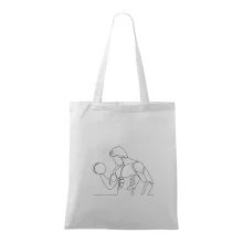 Fitness muž jedným ťahom Fitness muž jedným ťahom