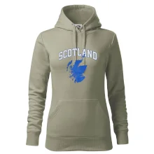 Scotland nápis s mapou Scotland nápis s mapou