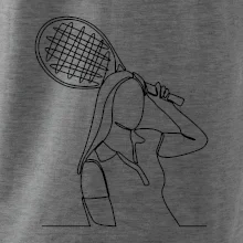 Tenistka jedným ťahom Tenistka jedným ťahom