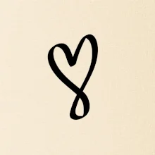 Srdce nekonečno na prsník