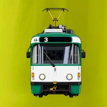 T3R SLF čelo tramvaje linka 3